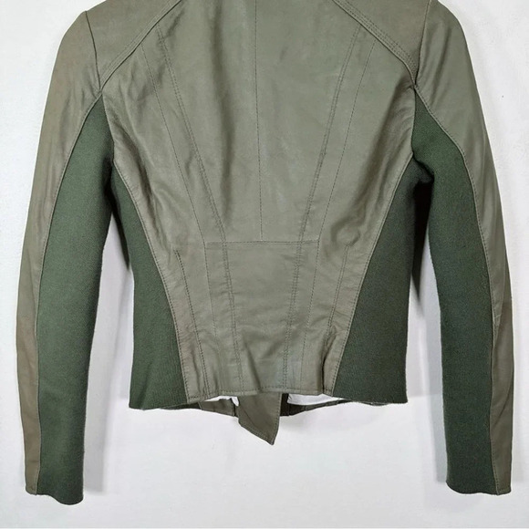 Andrew Marc New York Xsmall  Women's Lightweight Asymmetrical Leather Jacket - Picture 16 of 16